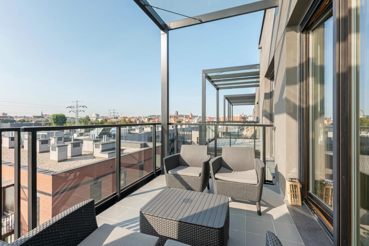 Nadmotlawie Riverside - Parking, Sauna & Gym By Downtown Apartments Danzica Esterno foto