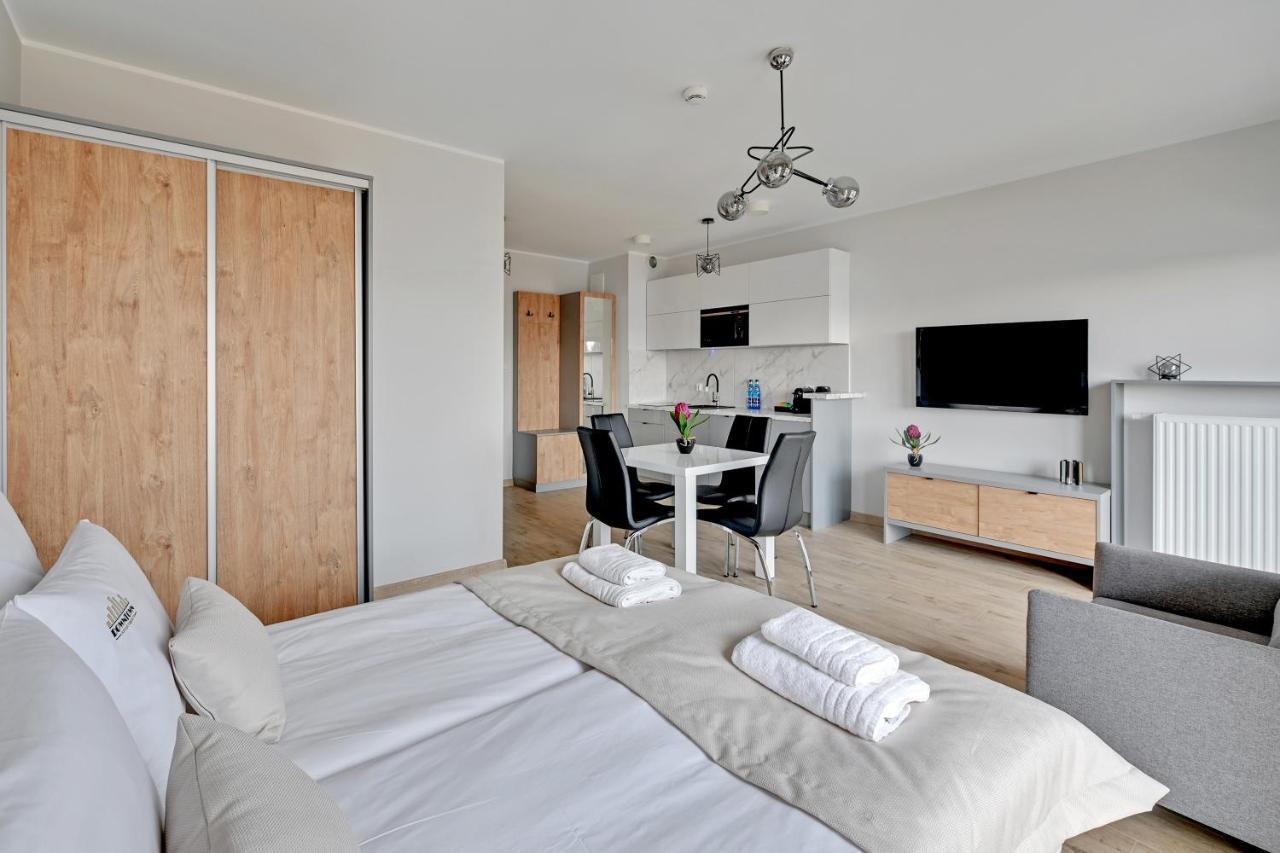 Nadmotlawie Riverside - Parking, Sauna & Gym By Downtown Apartments Danzica Esterno foto