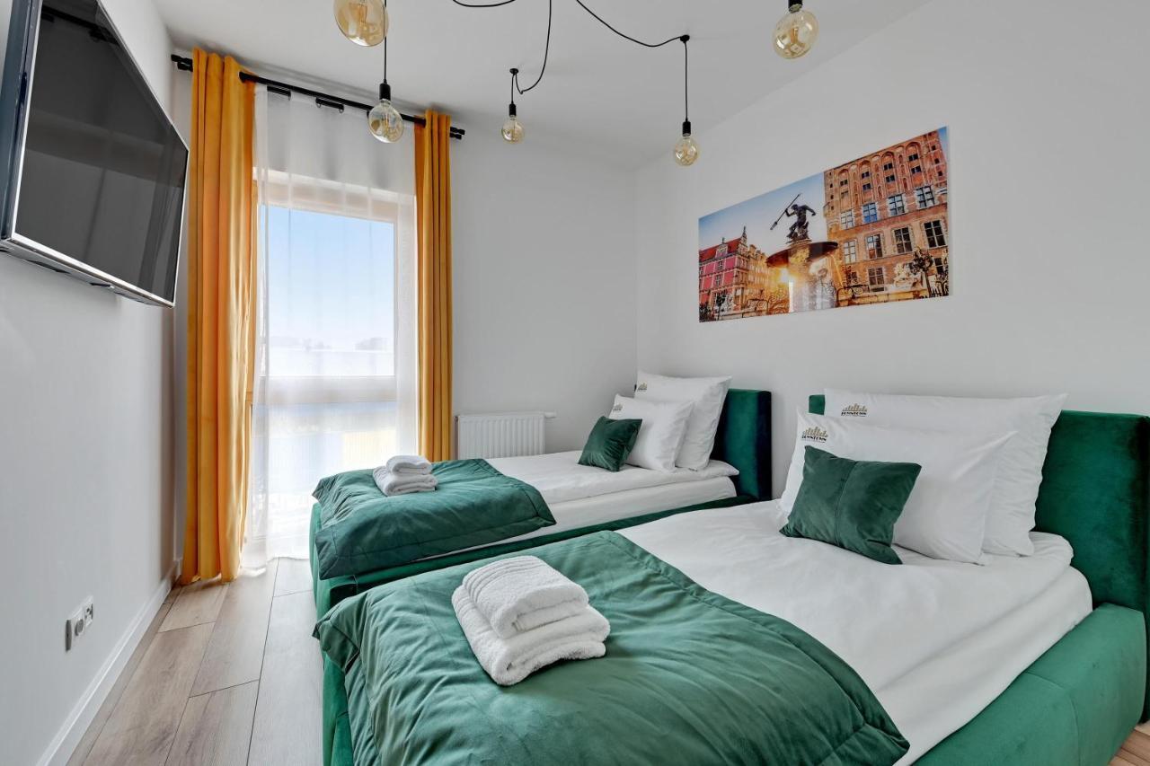 Nadmotlawie Riverside - Parking, Sauna & Gym By Downtown Apartments Danzica Esterno foto